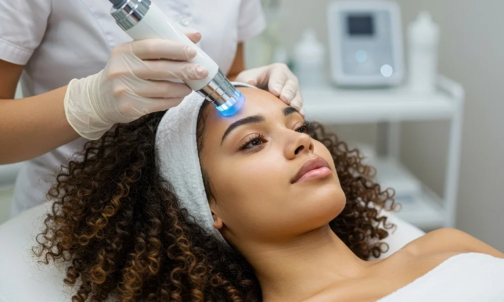 Women receiving HydraFacial n New York, NY